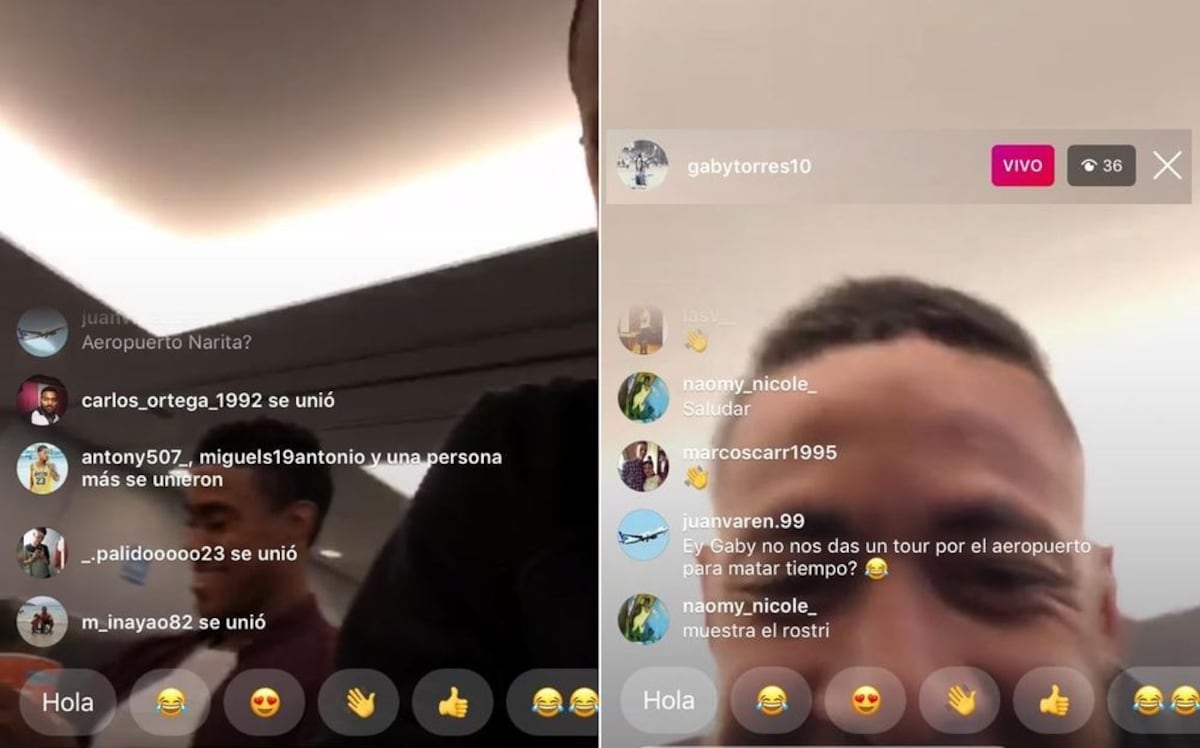 Gaby y Bárcenas bromean en live desde Tokio; Sele está casi completa