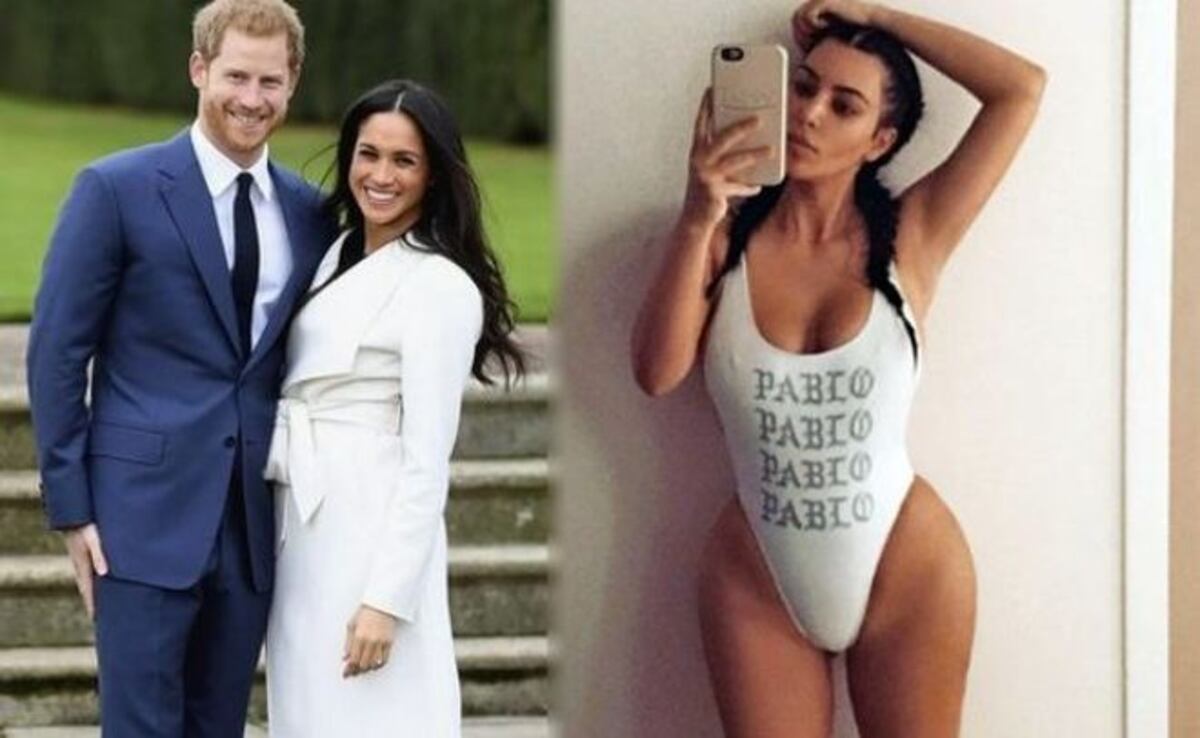 Kim Kardashian muere por estar en la boda de Meghan y Harry