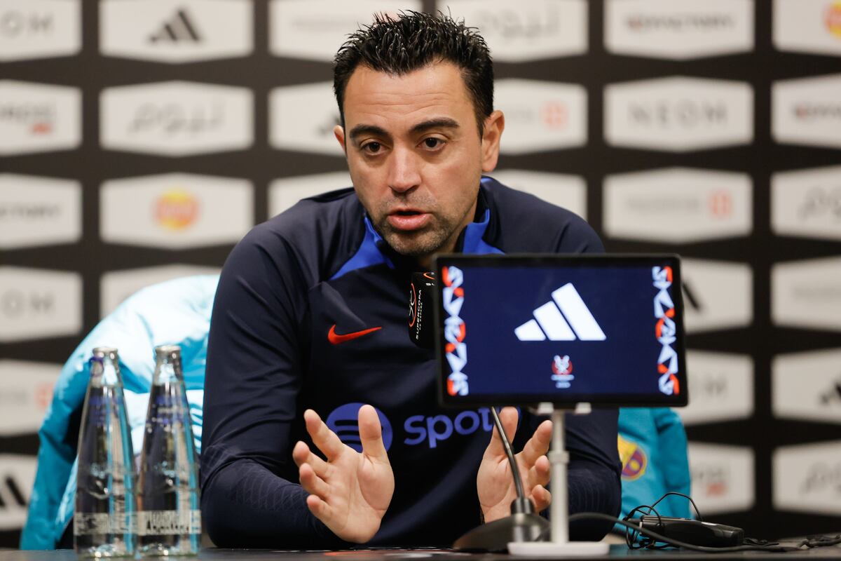 Xavi: “Si no tocan la plantilla, estoy muy contento”