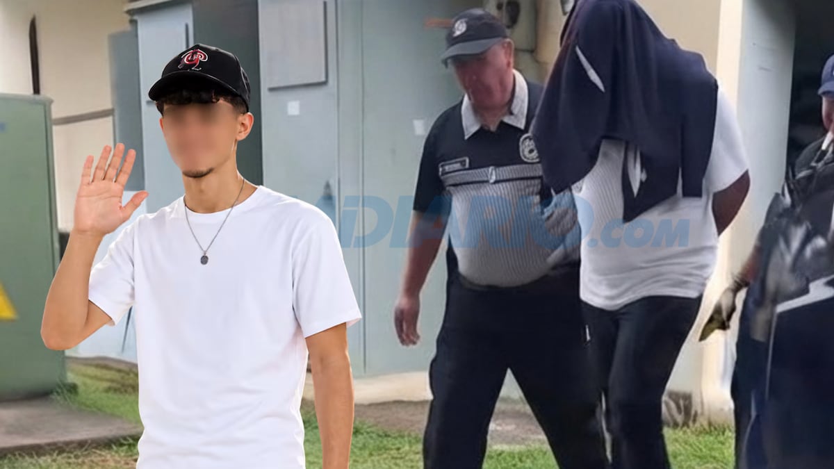 ‘Perdí a mi hijo, no va a regresar más’: entre lágrimas, el papá de Amer, joven de 16 años atropellado en Chiriquí, exige justicia en la audiencia del músico investigado que se entregó