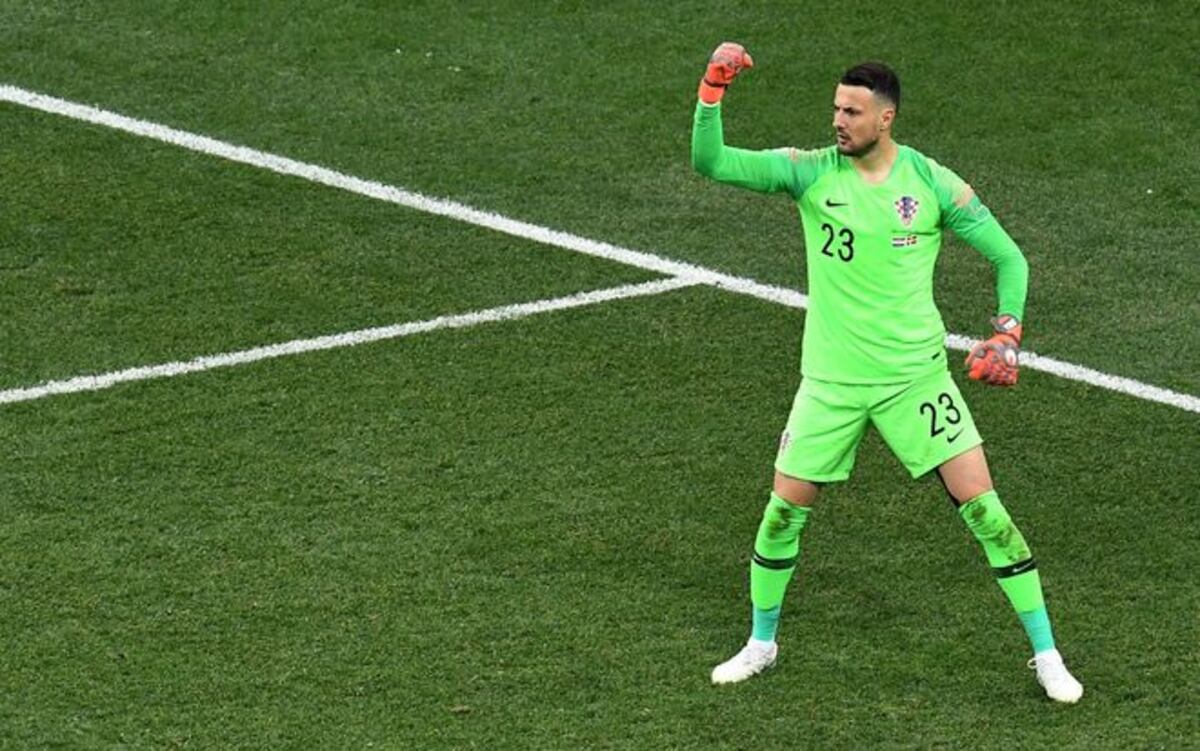 El portero salvador de Croacia Subasic revela quién es su ángel de la guardia