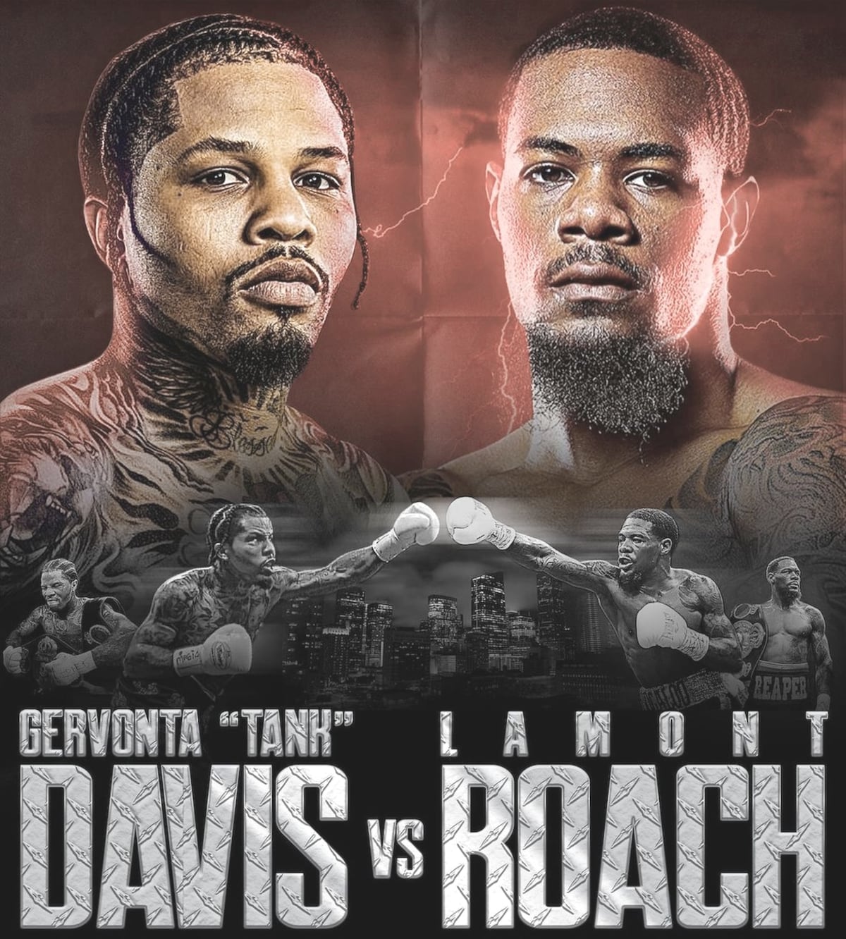 Todo listo para la guerra: Gervonta Davis y Lamont Roach Jr. frente a frente