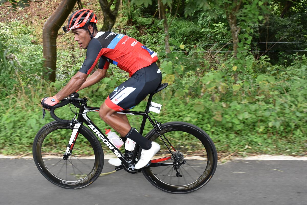 Jurado fue protagonista en inicio de Vuelta al Táchira.