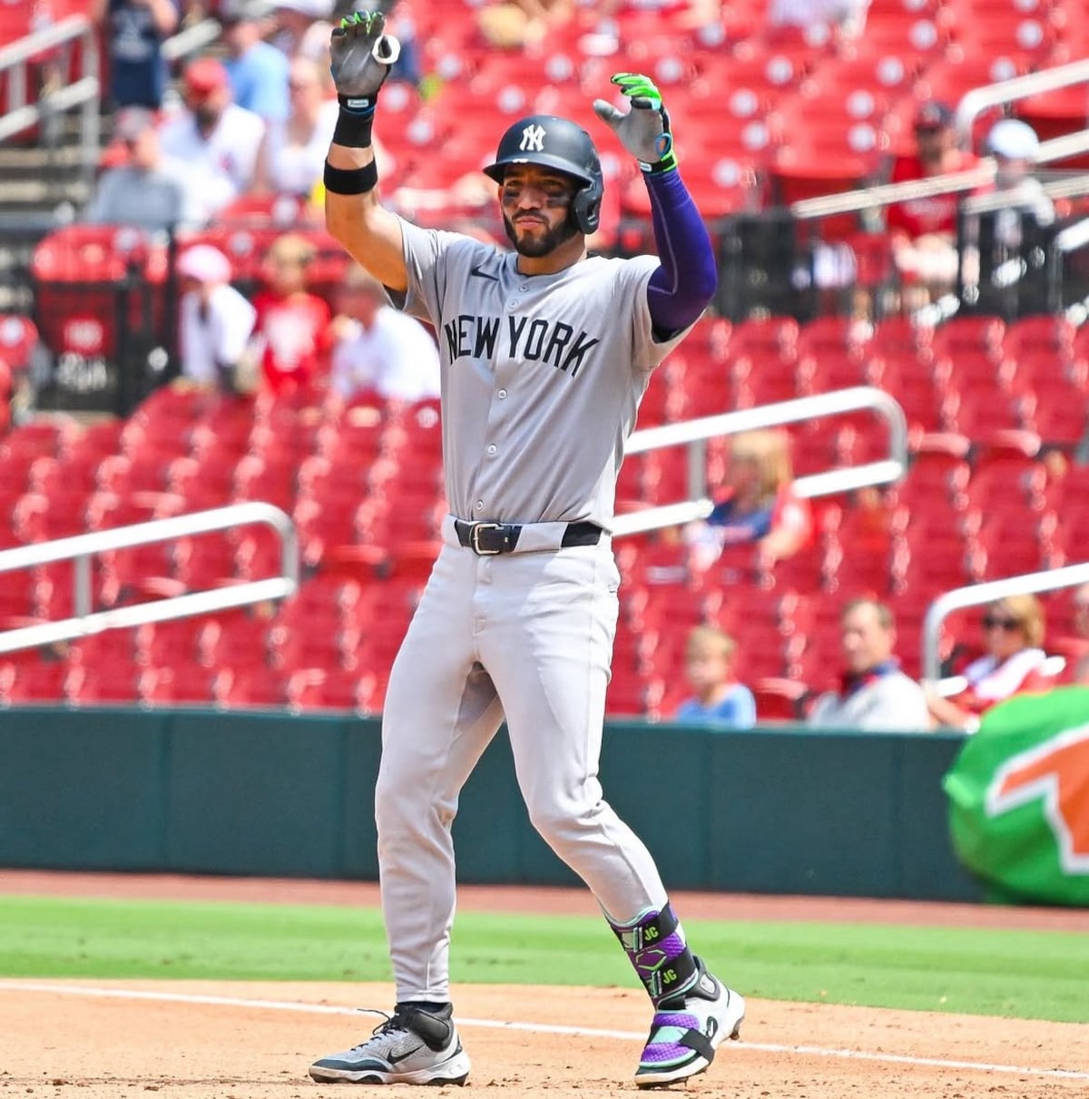 José Caballero encendió la chispa en la barrida de los Yankees sobre San Luis