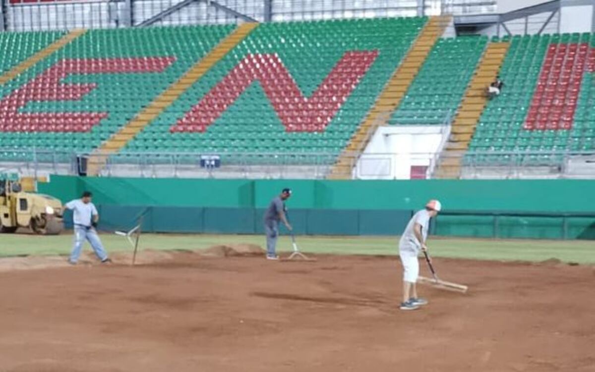 Por inauguración del Torneo Mayor. Arreglan estadios en Chiriquí a la carrera