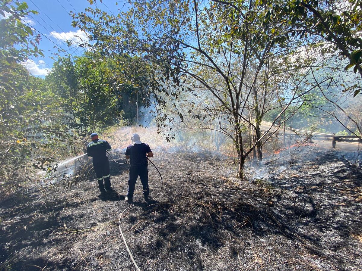 Tenga cuidado. Aumentan incendios de herbazal