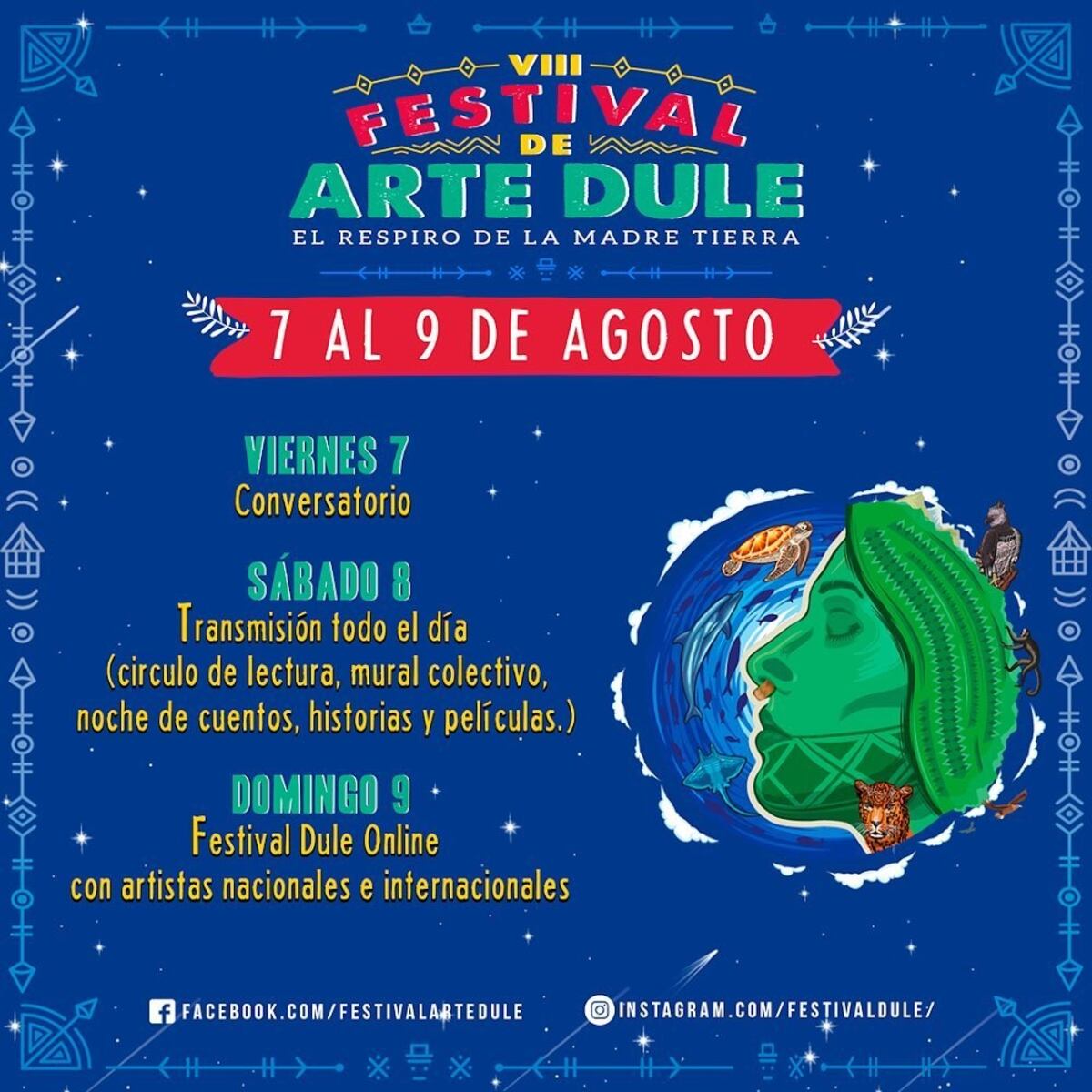 Indígenas mostrarán su arte en el Festival de Arte Dule Online