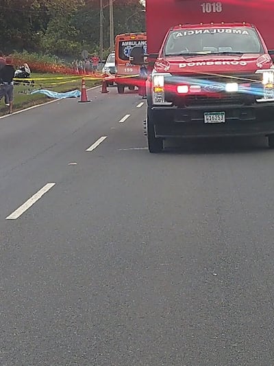 Tragedia en la Interamericana: ciclista muere tras ser colisionado por un pick-up en Chiriquí