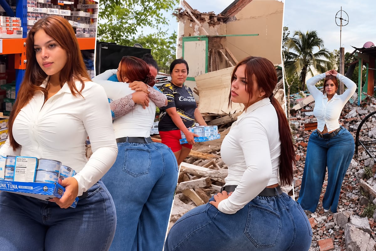 EXCLUSIVA MI DIARIO. Rompe el silencio: Gracie Bon cuenta por qué decidió posar entre los escombros del terremoto