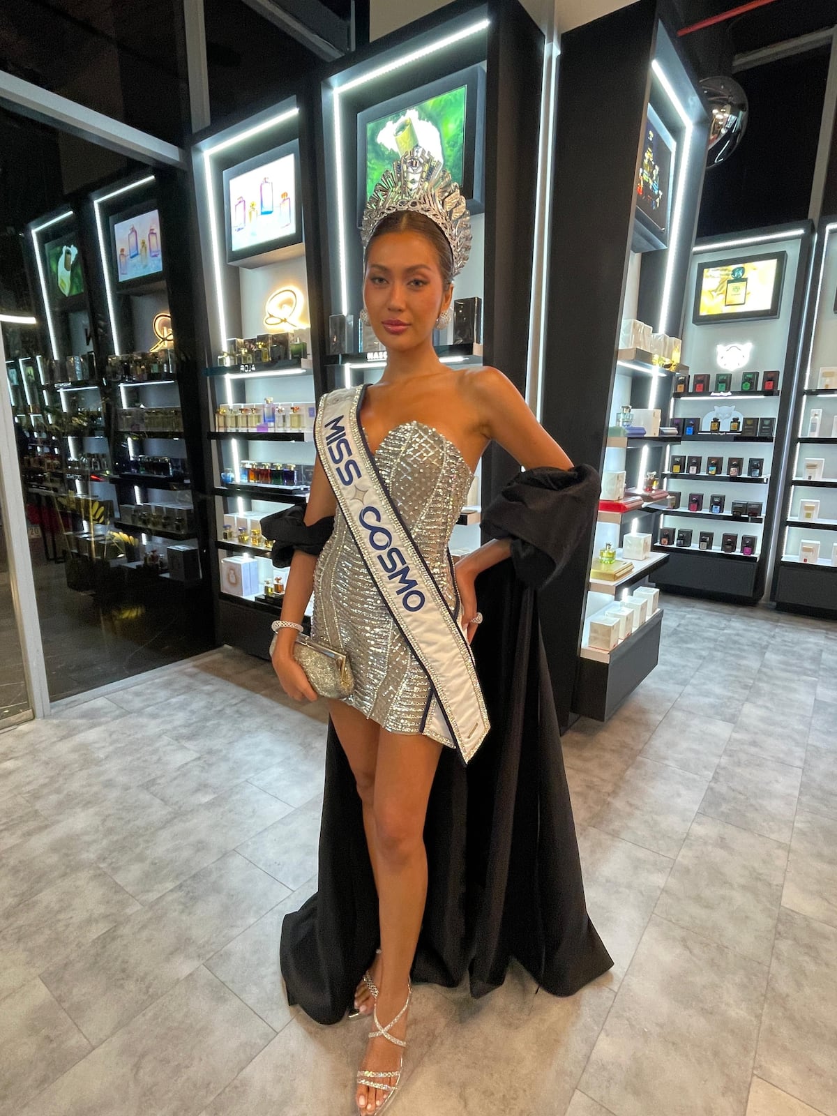¡Brilló como nunca! Italy Mora deslumbra junto a la Miss Cosmo Internacional en Panamá