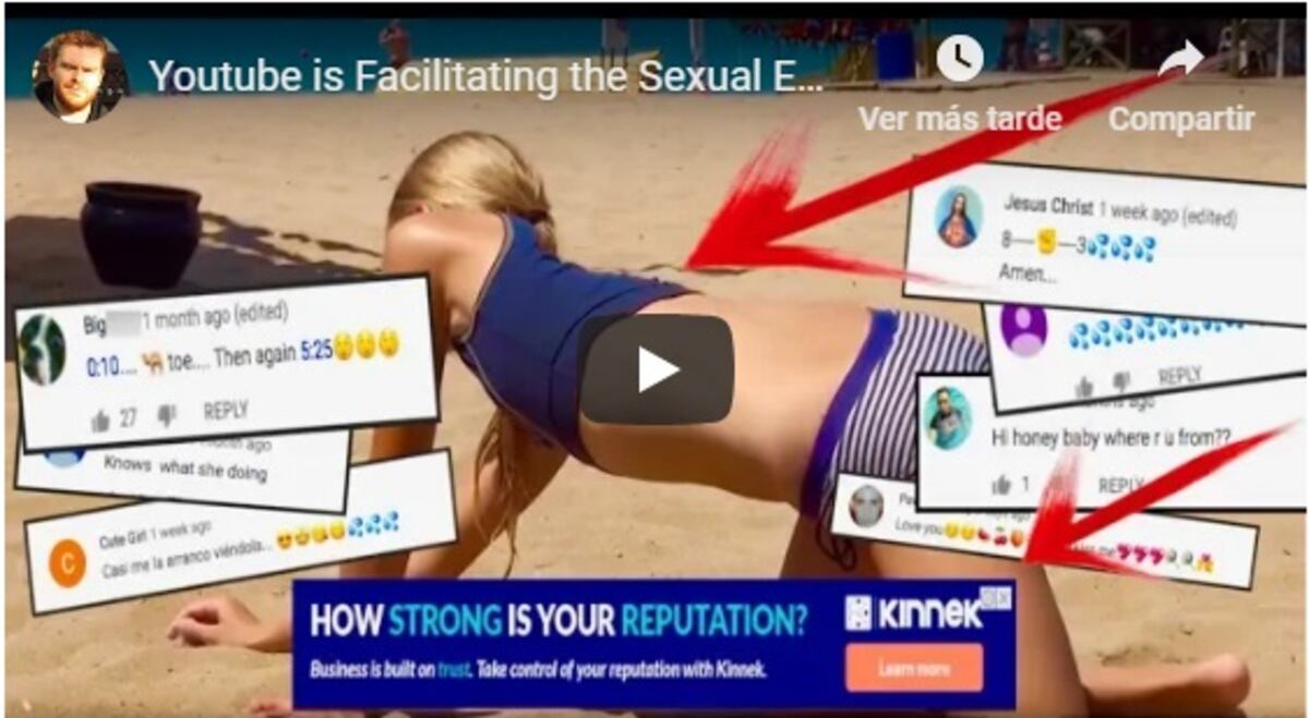 Disney y Nestlé eliminan anuncios de Youtube por comentarios pedófilos