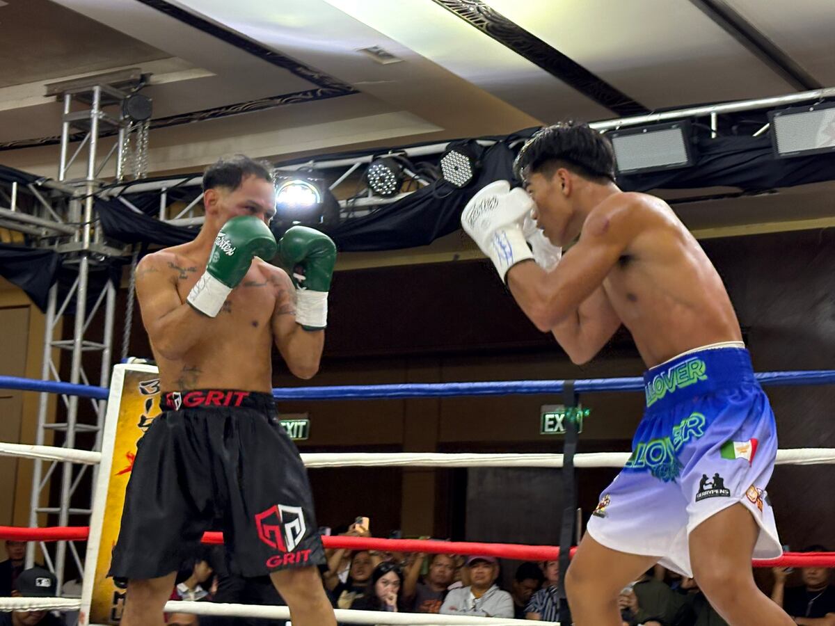 Concepción no pudo con el ímpetu de Llover y cae por nocaut técnico en Manila