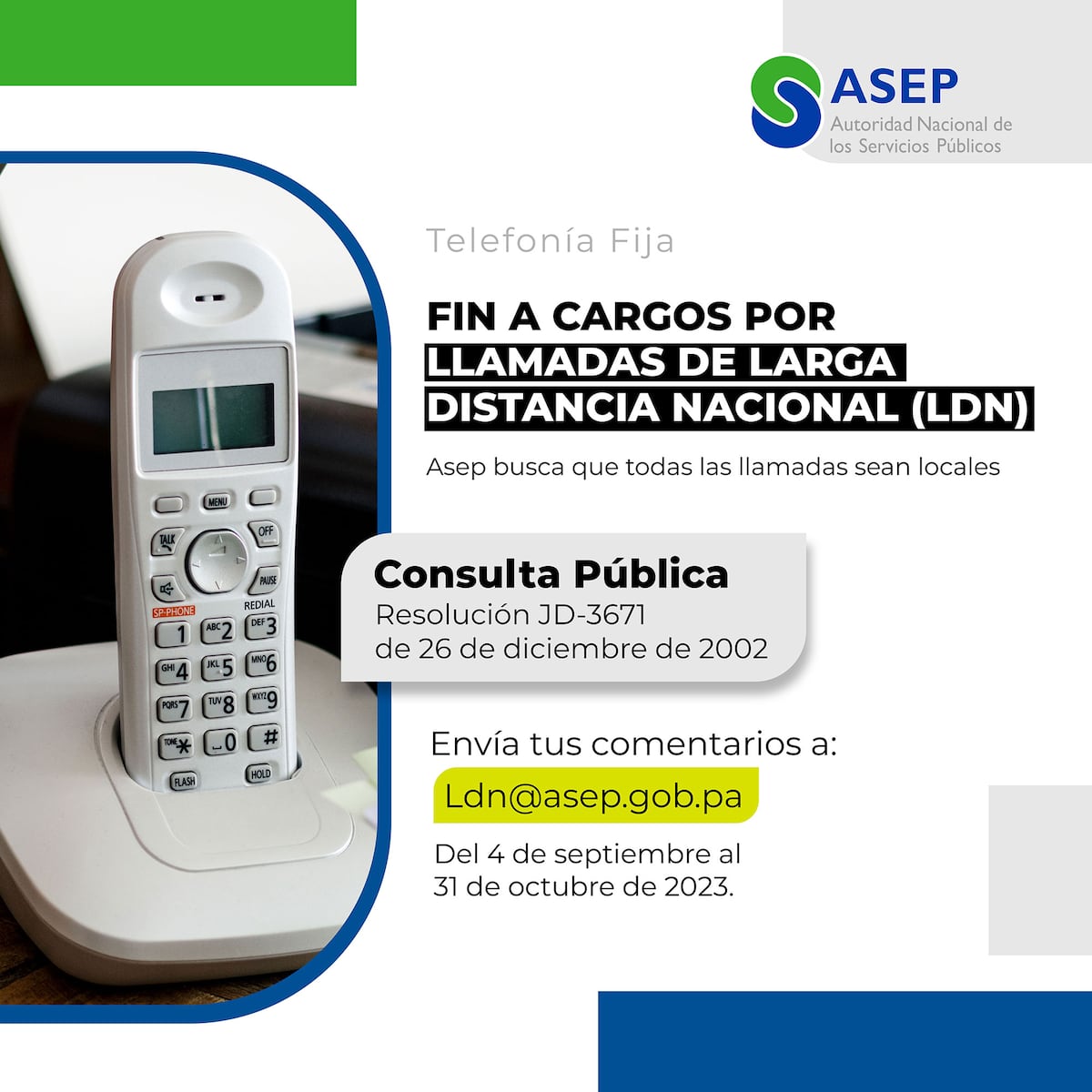 Empieza consulta pública para eliminar cargos por las llamadas de larga distancia nacional