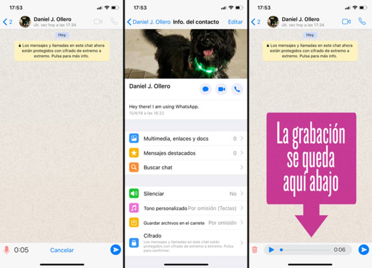 Este truco de WhatsApp te permite escuchar un 'audio' antes de enviarlo