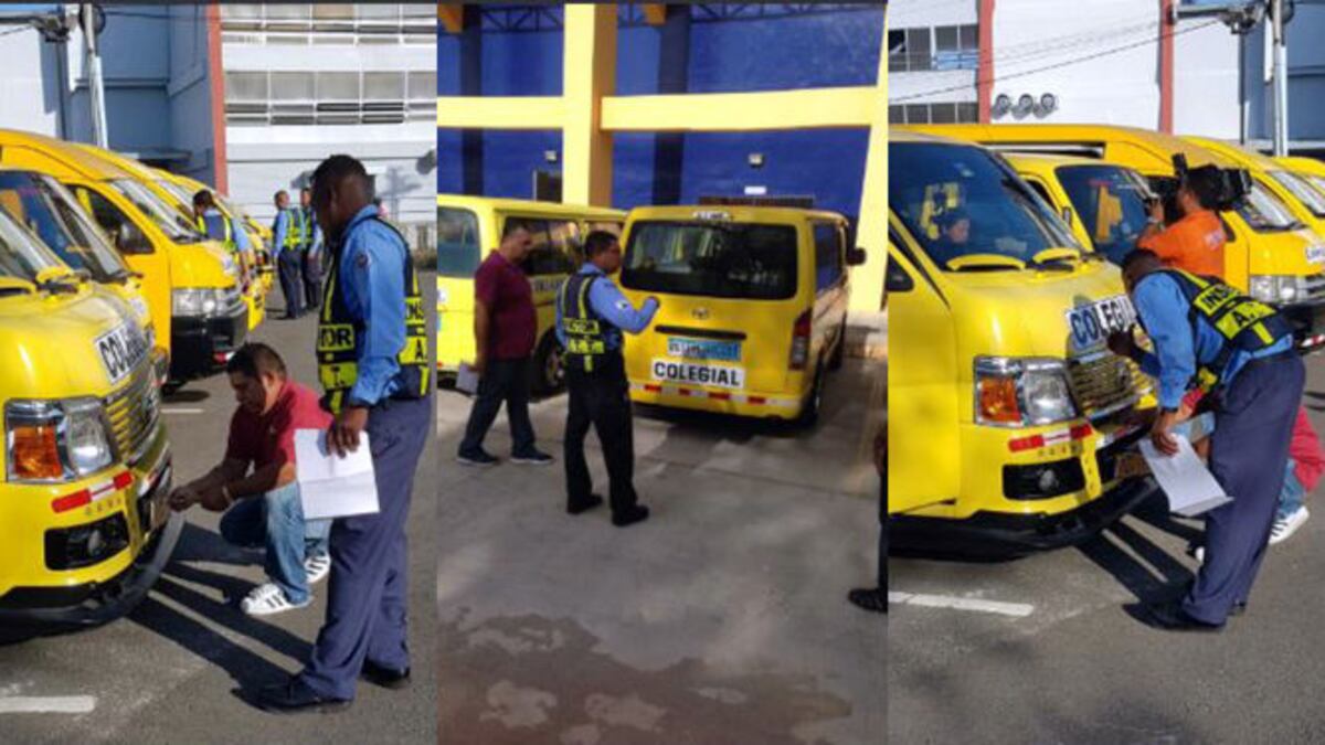 Este lunes operativo de buses colegiales