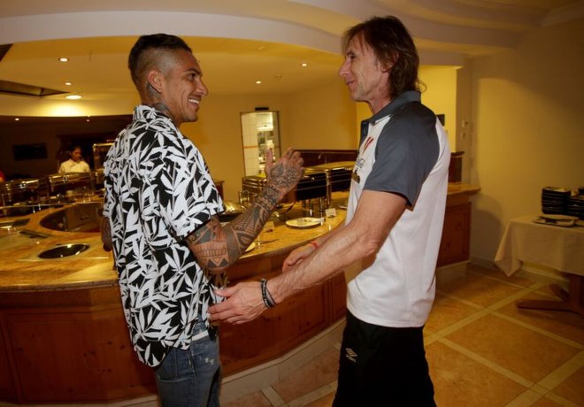 Paolo Guerrero ya se unió a la concentración peruana y a los entrenamientos