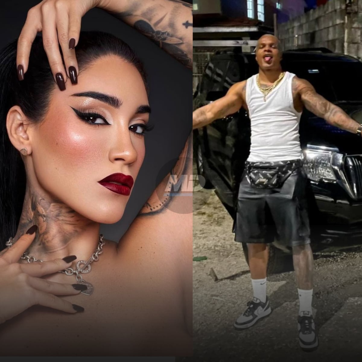 ¡Se rajó Stephanie! No se hizo el tatuaje de Chamaco