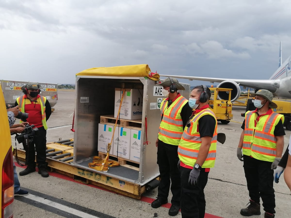 Llega a Panamá noveno lote de dosis pediátricas de la vacuna contra la covid-19