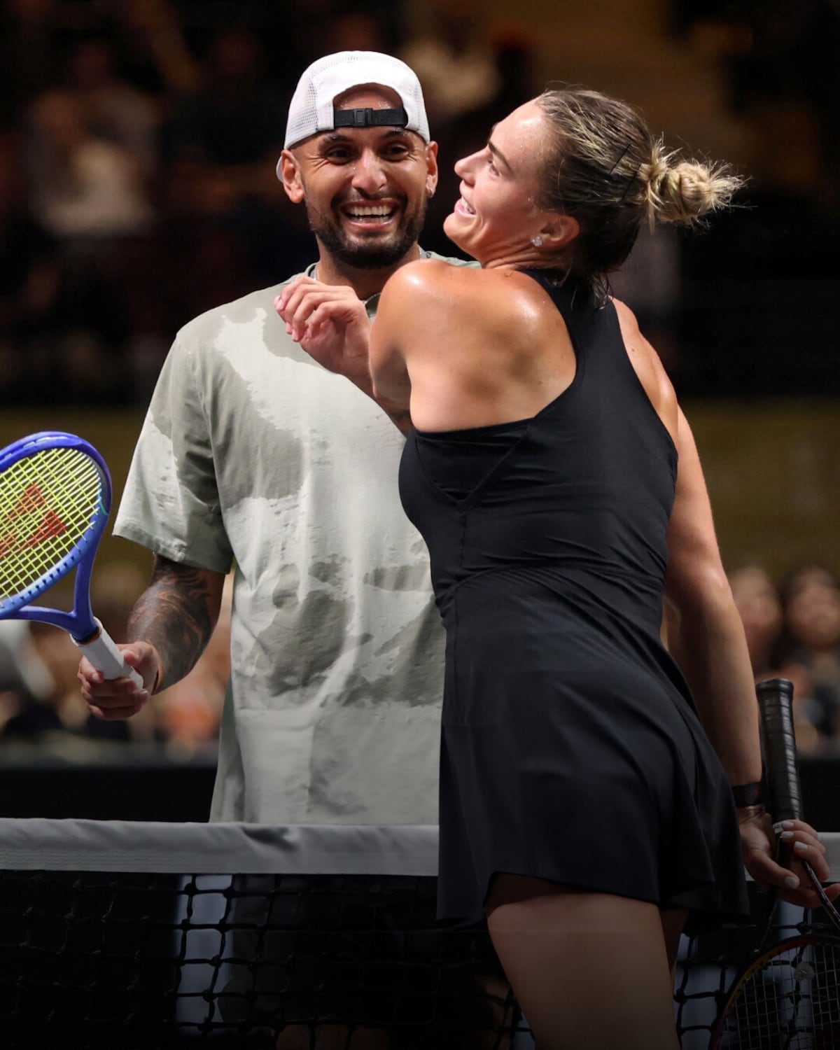 Tenis mundial en shock: Kyrgios supera a Sabalenka en Dubái