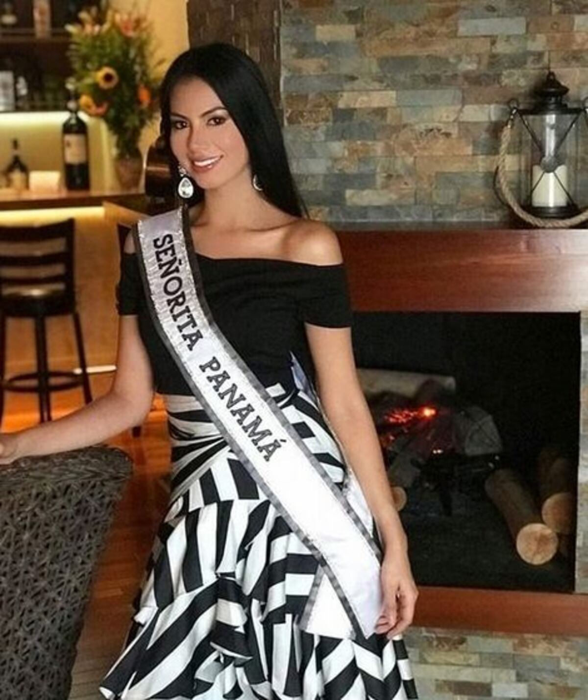 Le hurtan a la Señorita Panamá, Rosa Montezuma. Se llevaron de todo