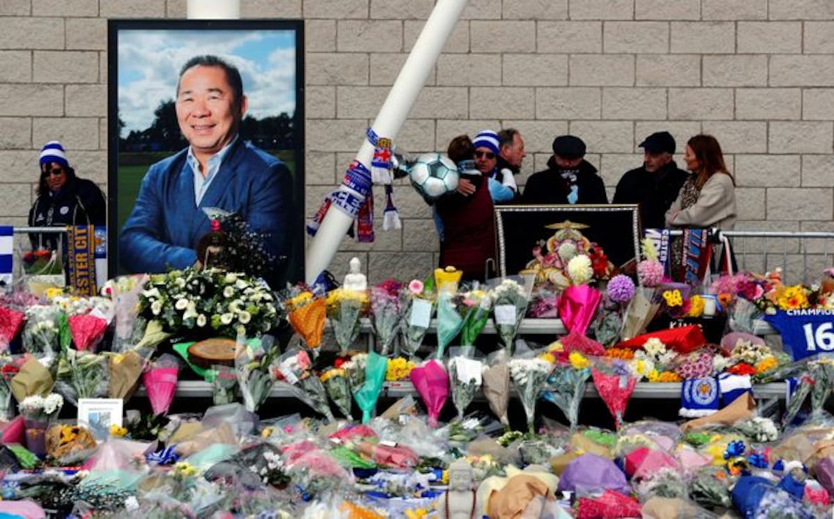 Publican el video de la caída del helicóptero del dueño del Leicester