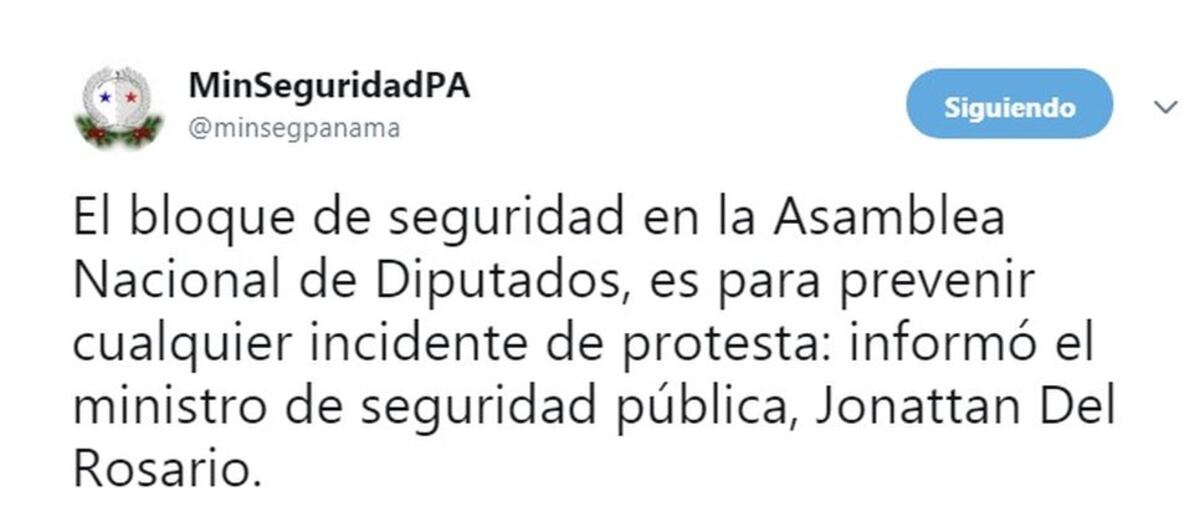 Diputado sospecha un golpe ante despliegue de seguridad.Temen lo que diga Varela