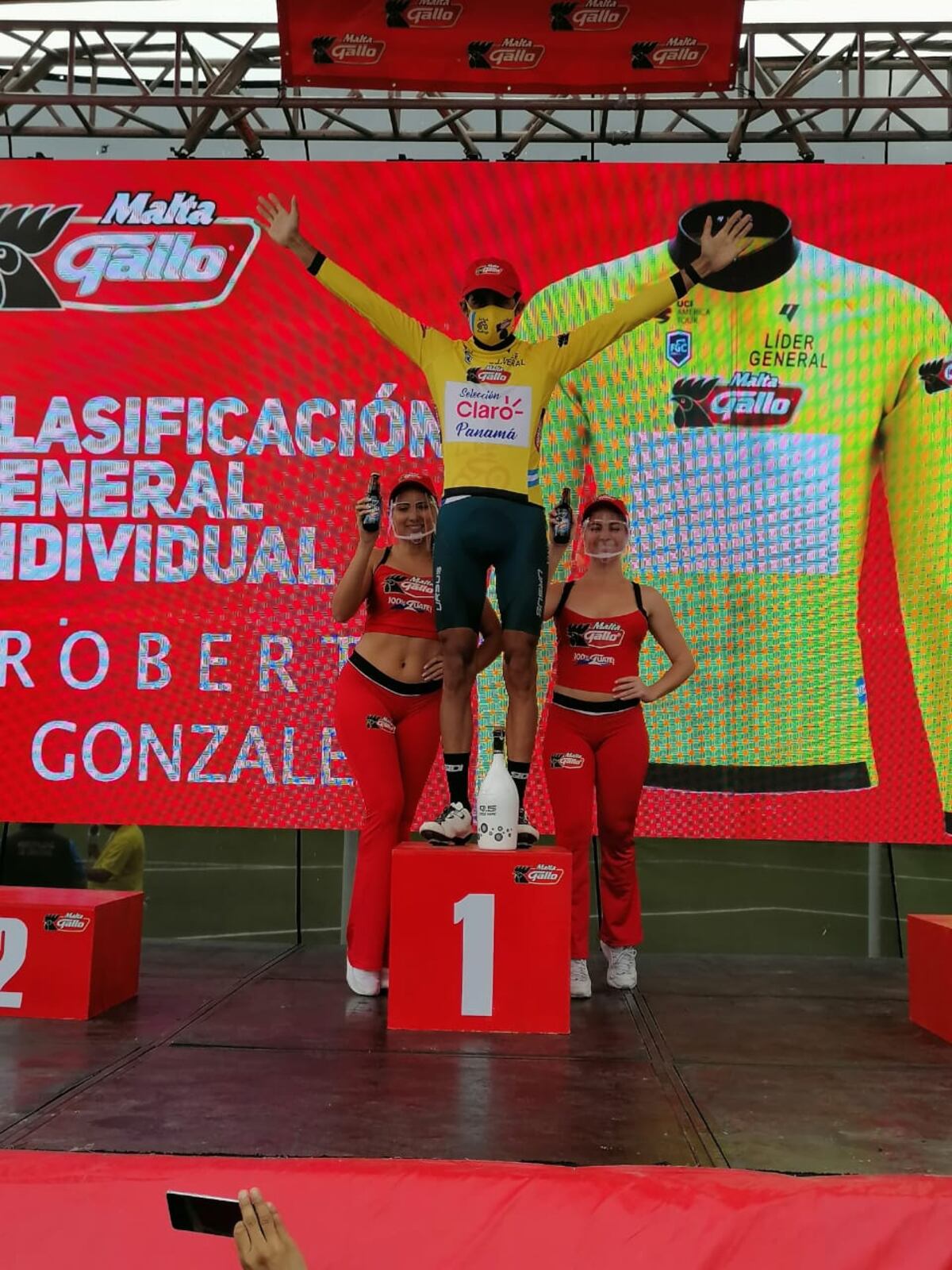 Roberto González da un golpe de autoridad en Vuelta a Guatemala