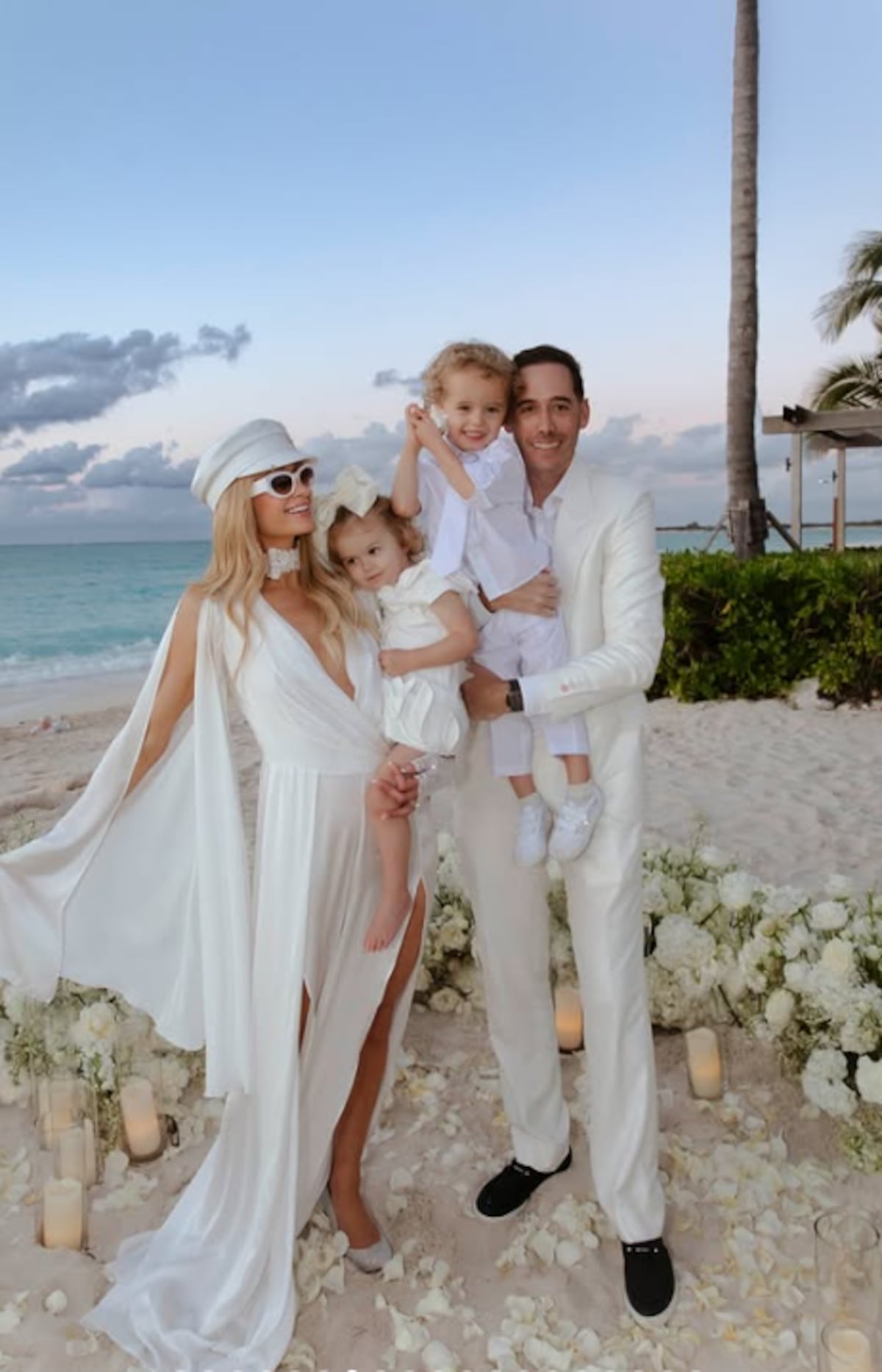 Paris Hilton y Carter Reum celebran otra boda tras 5 años de matrimonio
