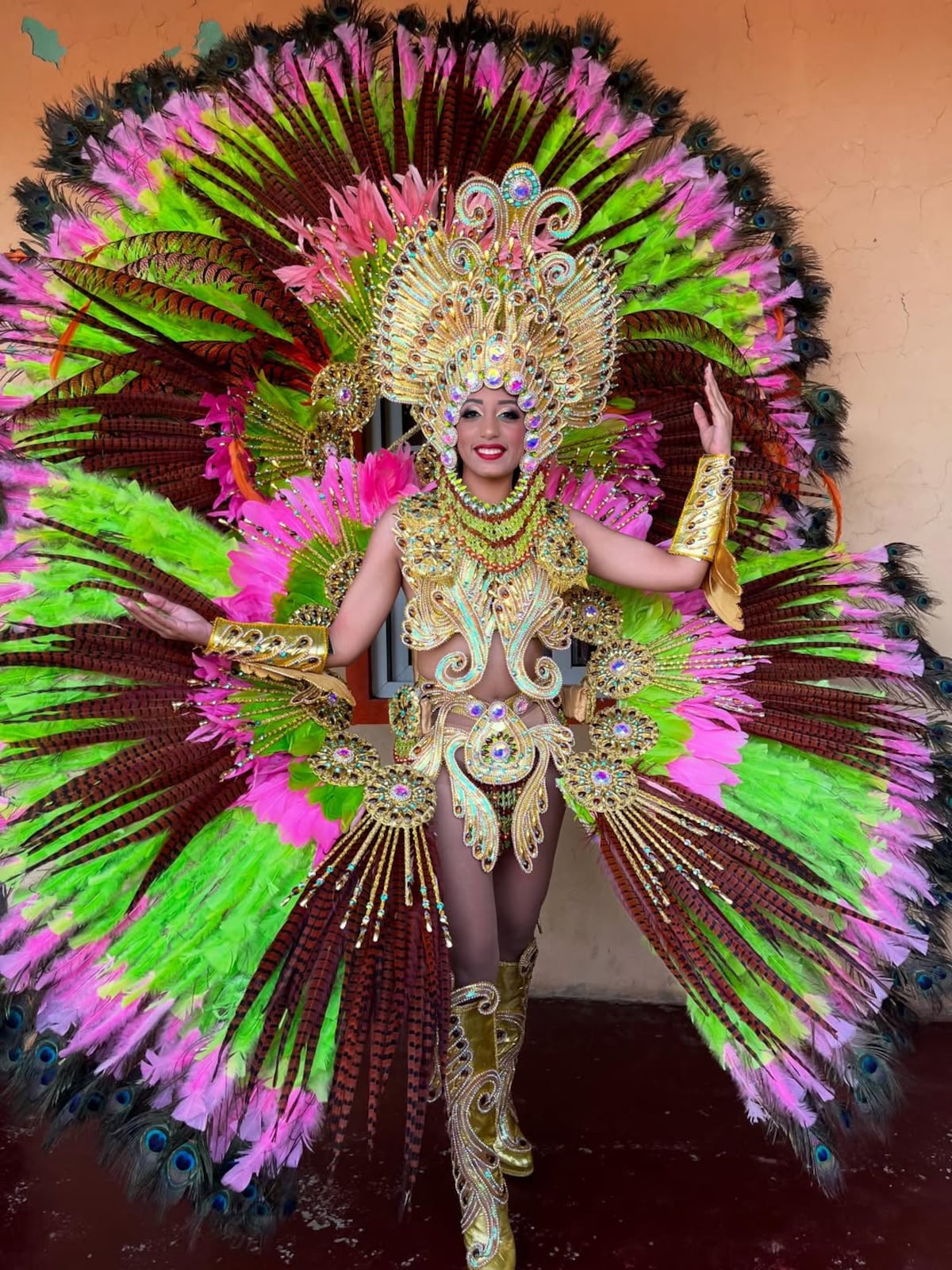 Reinas del interior del país deslumbran en el Carnaval 2026