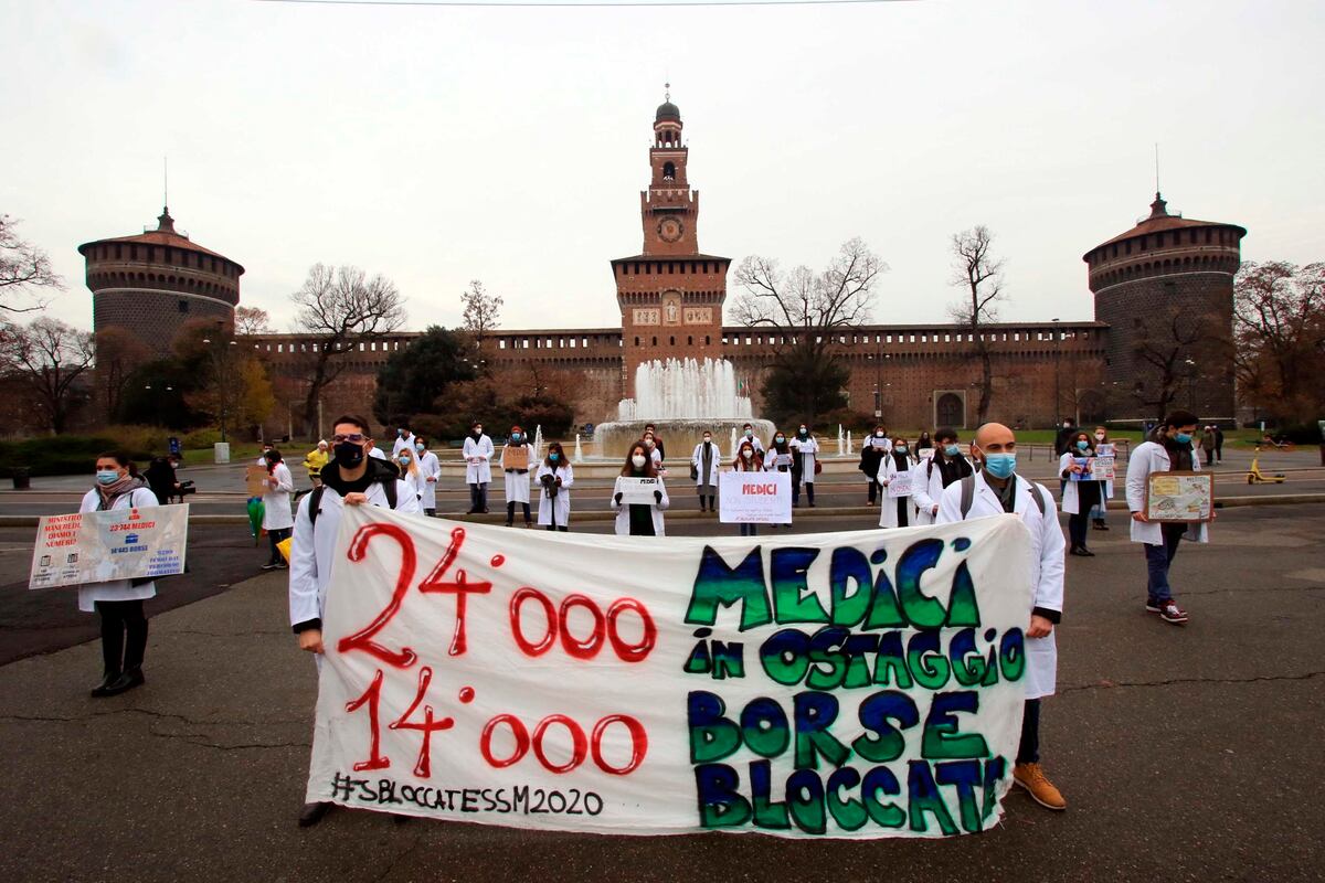 Italia, el país con tantas muertes en el 2020 como el penúltimo año de la Segunda Guerra Mundial