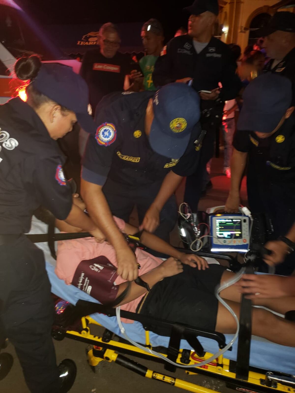 Joven es herido por detonación de pirotecnia en fiestas de Aguadulce