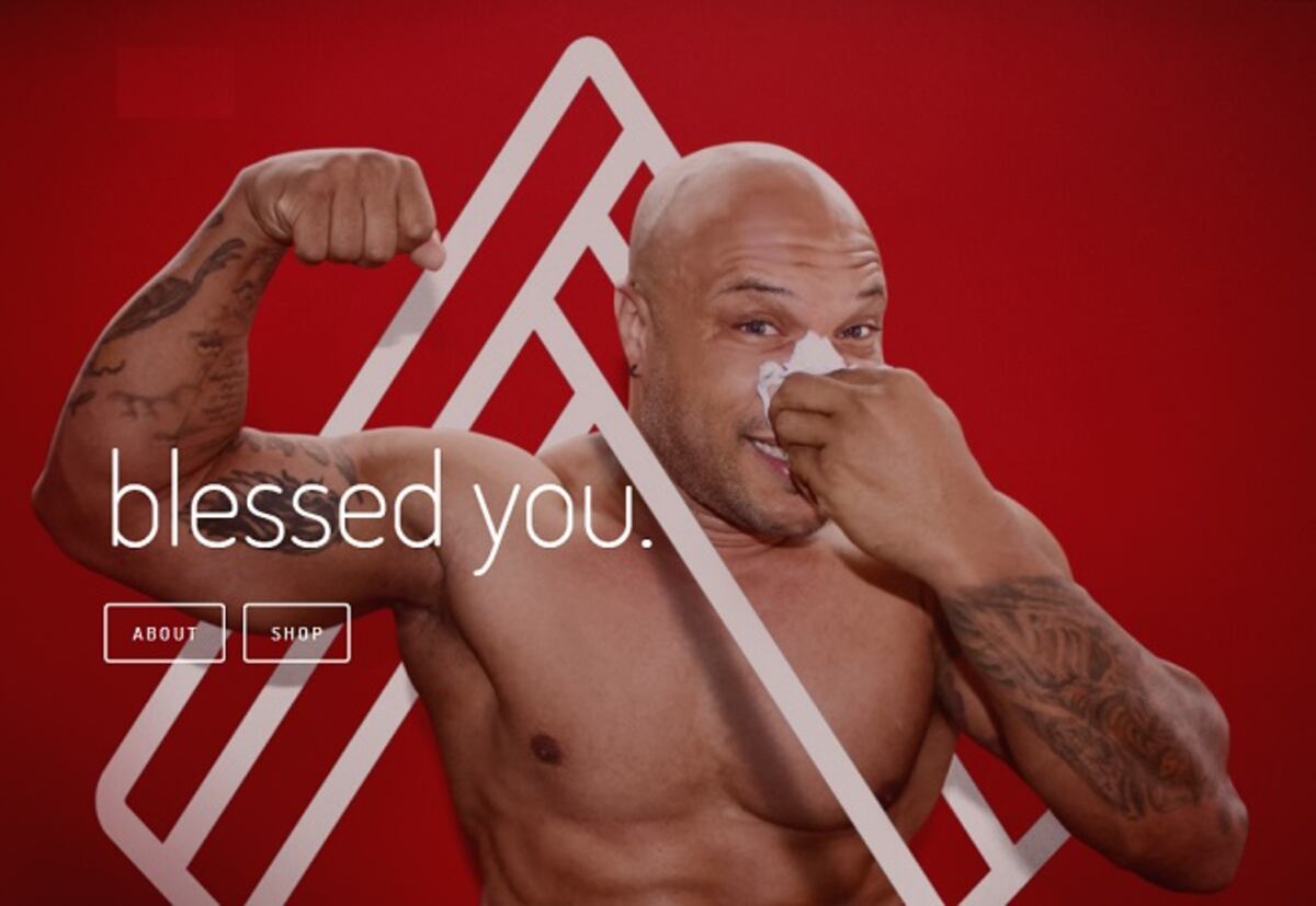 Hay ideas locas y esta empresa que vende pañuelos para que otros se enfermen