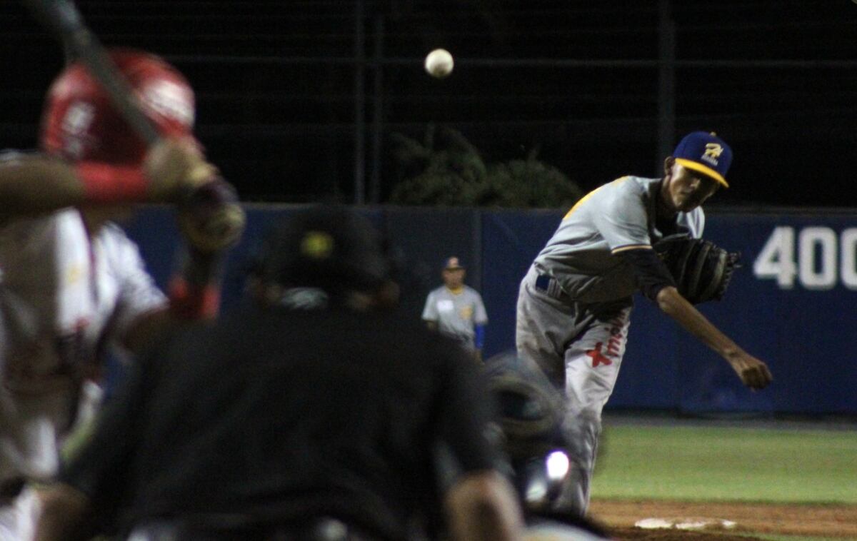 Herrera se llevó el primero de la serie final del béisbol juvenil