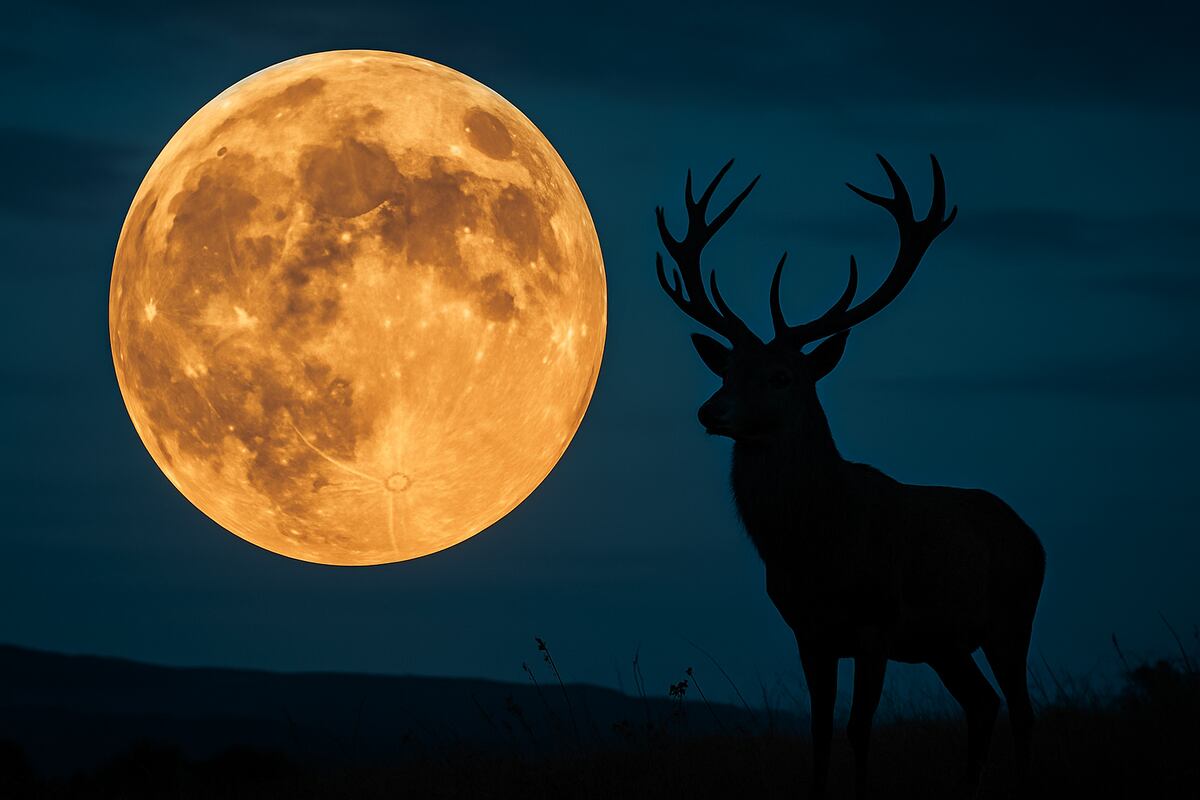 🌕 Luna del Ciervo 2025: a qué hora verla y por qué es tan especial