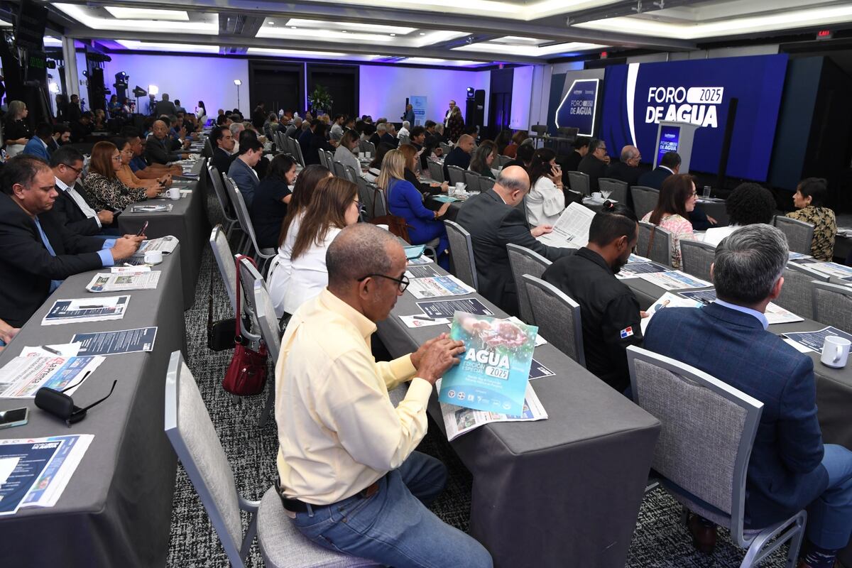 ‘Foro Agua 2025′: Panamá llueve, pero sigue con sed