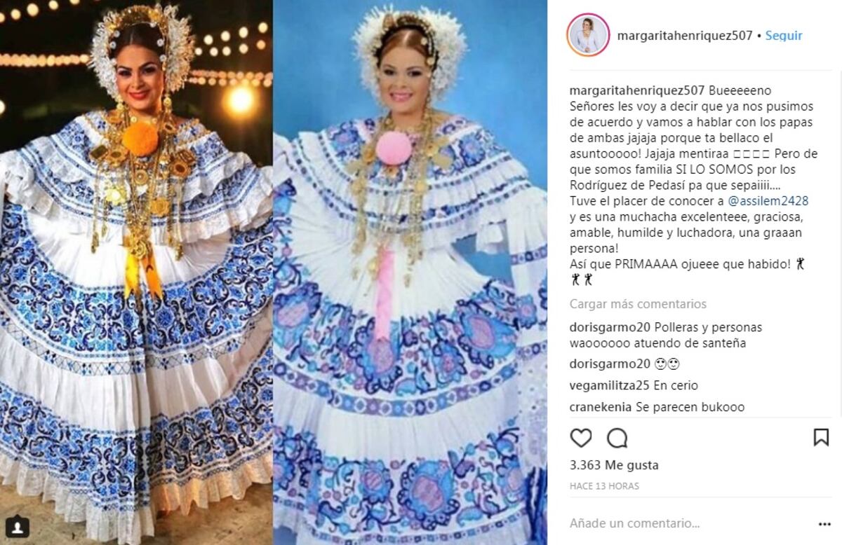 ¿Ah, cómo así? Margarita y Assilem aseguran en redes que sí tienen parentesco