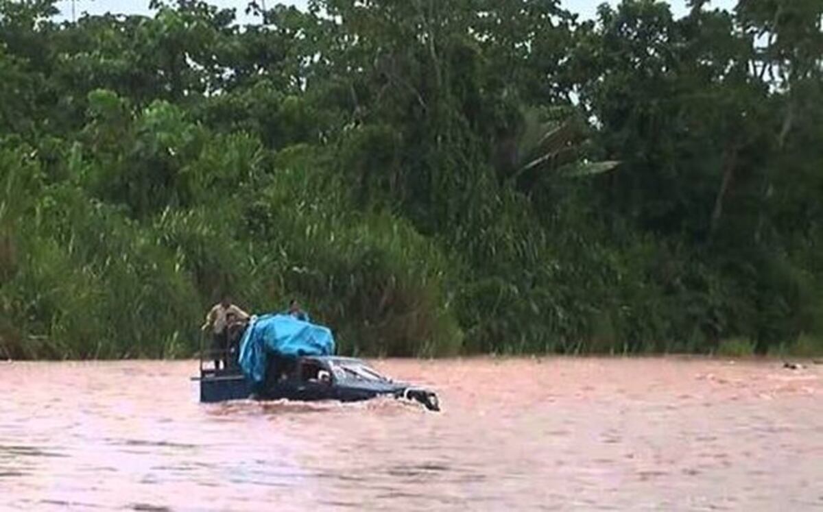 ¡SANTO! Se registran crecidas, desbordamientos, casas afectadas