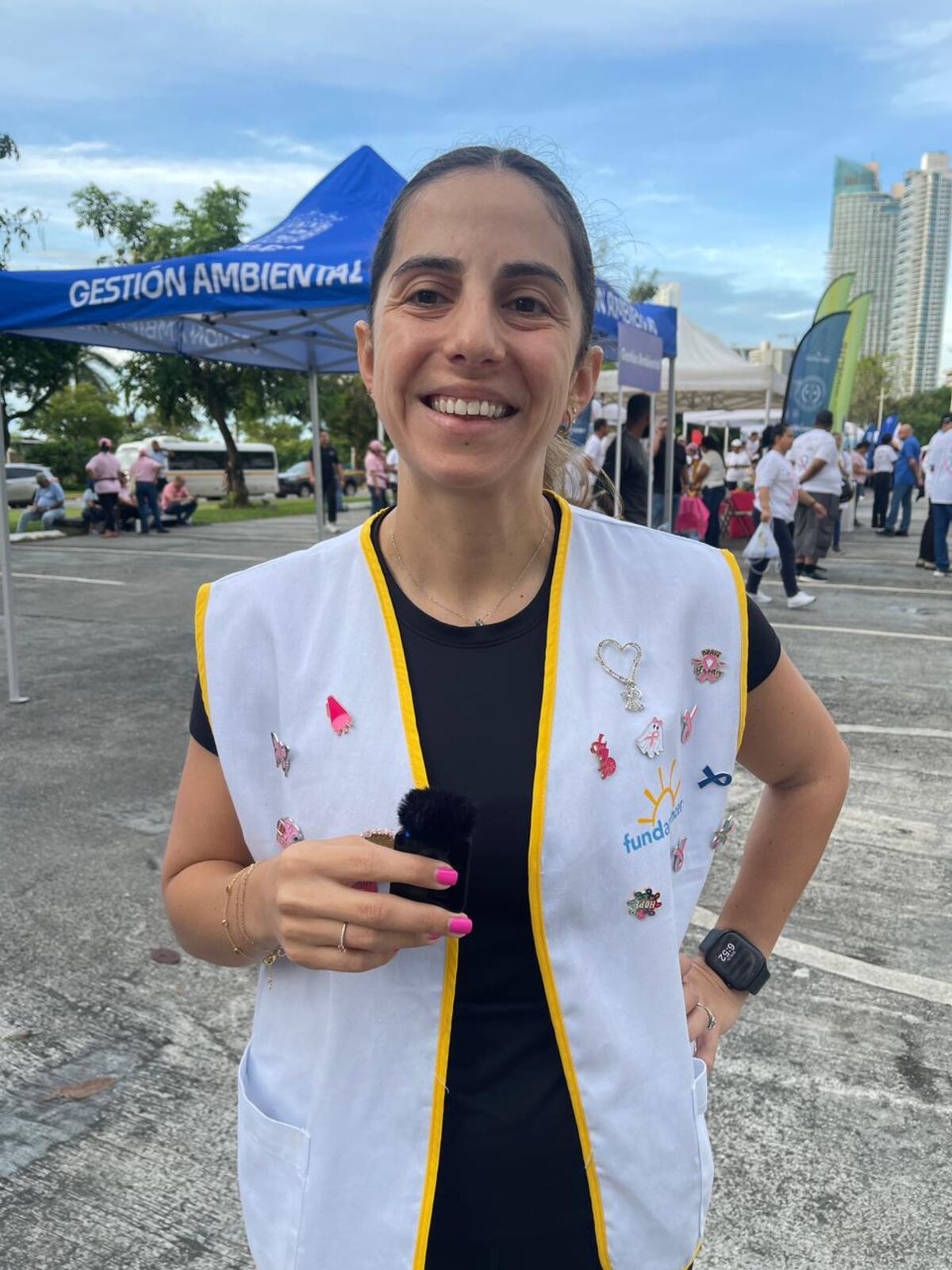 Caminatón despide el mes de la cinta rosada y celeste con amor y solidaridad