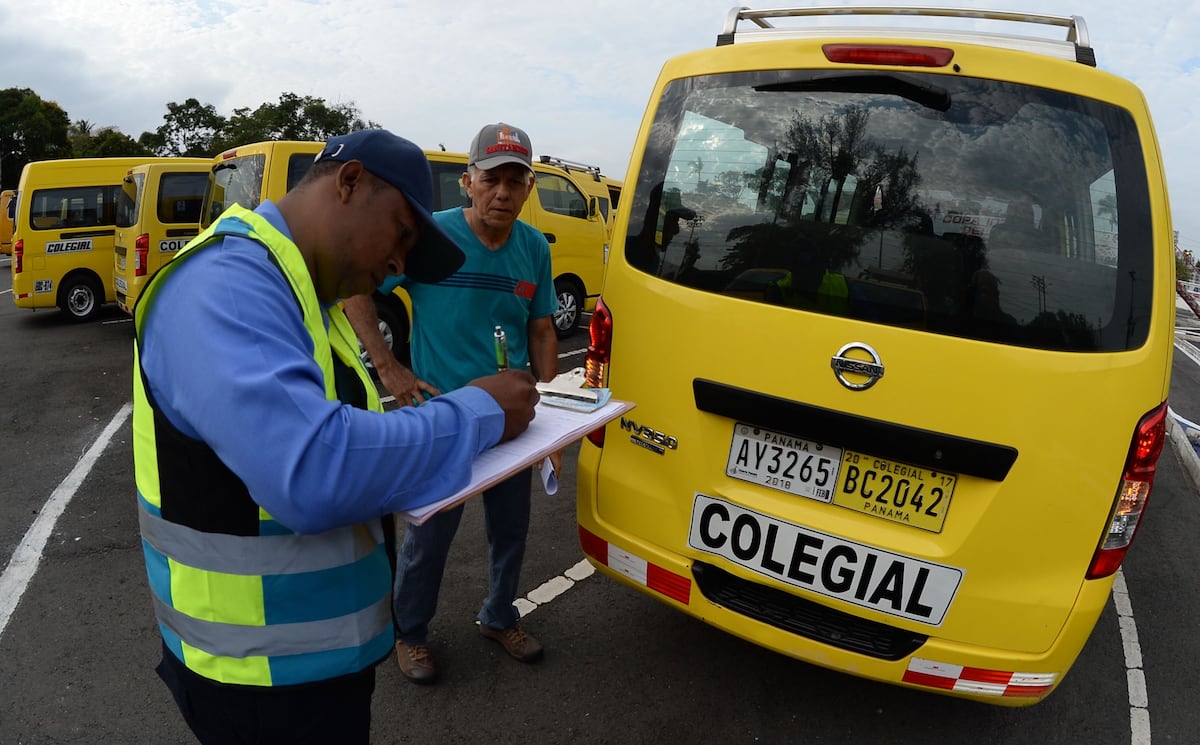 ATTT no hará revisión de buses colegiales en el Rommel por partido de fútbol