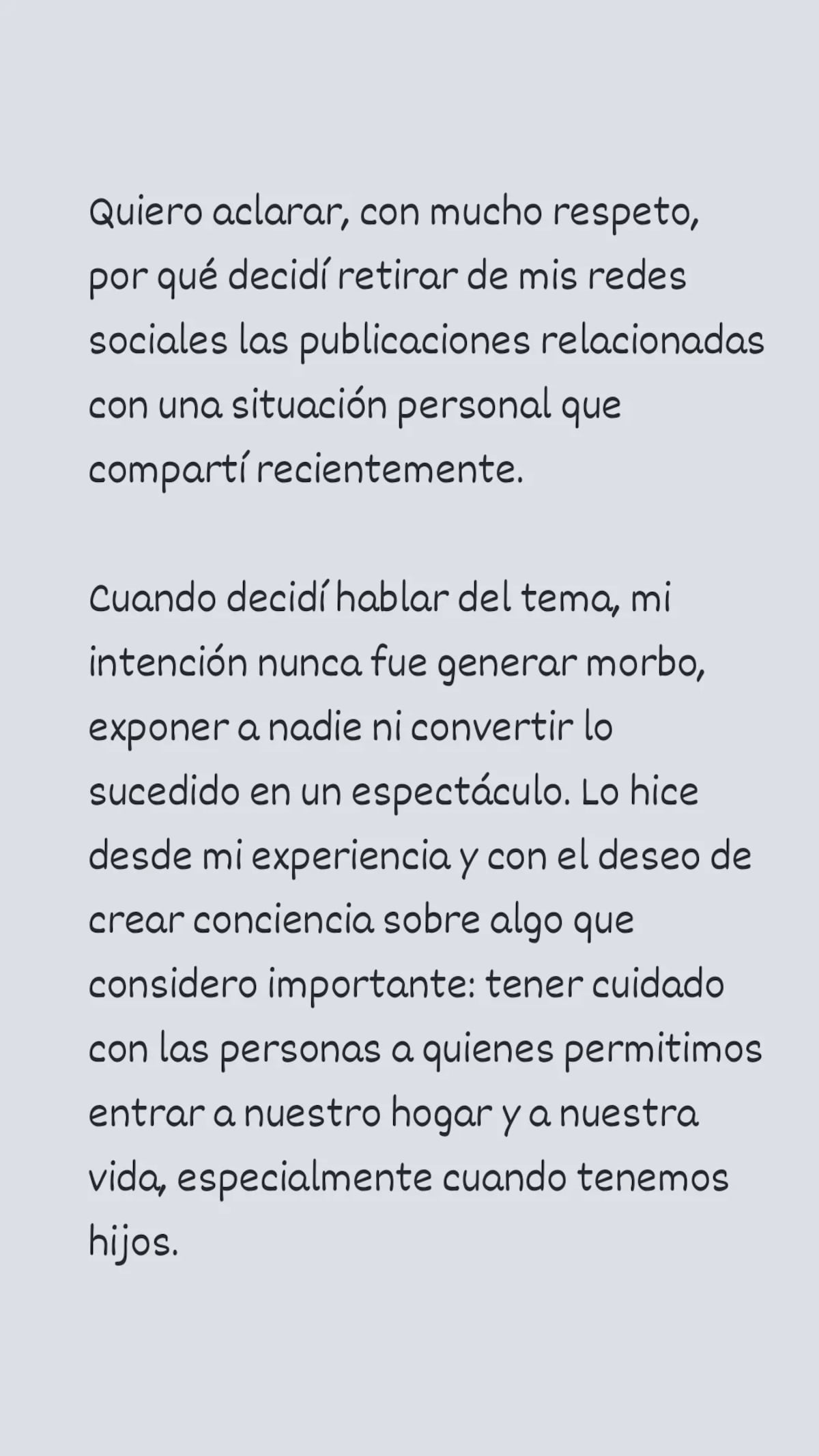 Ann Loraine denuncia presunta agresión de la nana de sus hijos y ella responde con otra versión