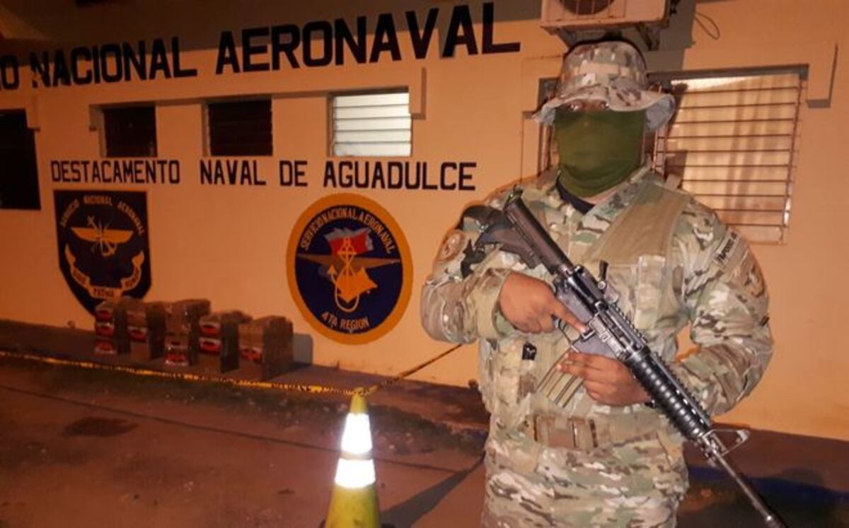 Decomisan 124 bultos de presunta cocaína decomisados en Coclé