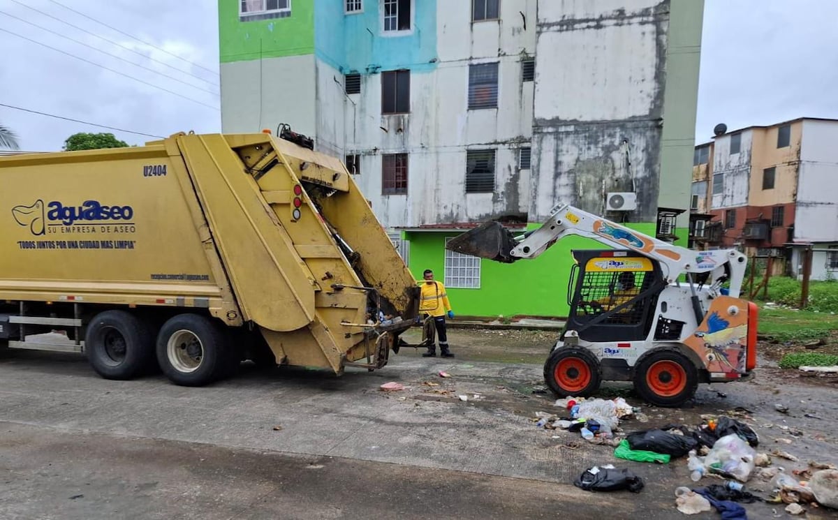 Volquetes contra cachivaches: Aguaseo ataca basura en Cativá y Puerto Pilón